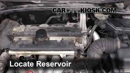2001 Volvo V70 2.4L 5 Cyl. Windshield Washer Fluid Add Fluid